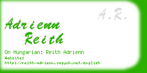 adrienn reith business card